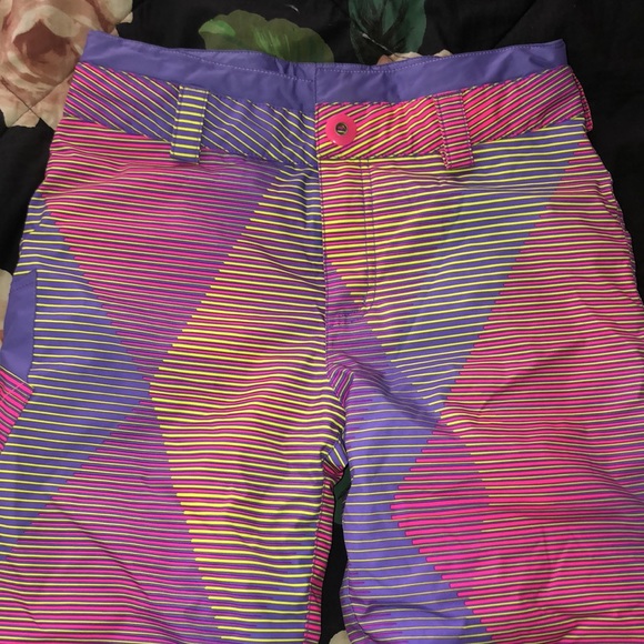 Bright Neon Spyder Ski Pants! - Picture 3 of 4